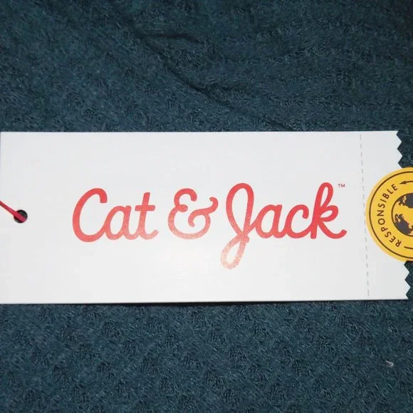 NWT Toddler Girls' Solid Cozy Waffle Long Sleeve T-Shirt - Cat & Jack [104/114] - Picture 3 of 5